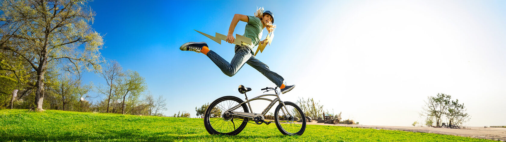 Электровелосипед Electra Cruiser GO! Step Over Matte Black Sand