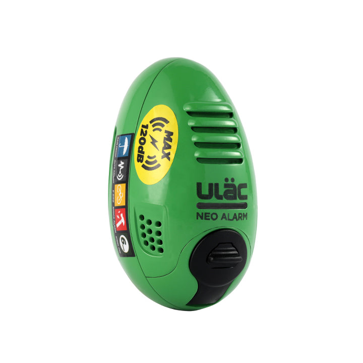 Велосипедный замок Ulac Air Alarm Disc Lock Green