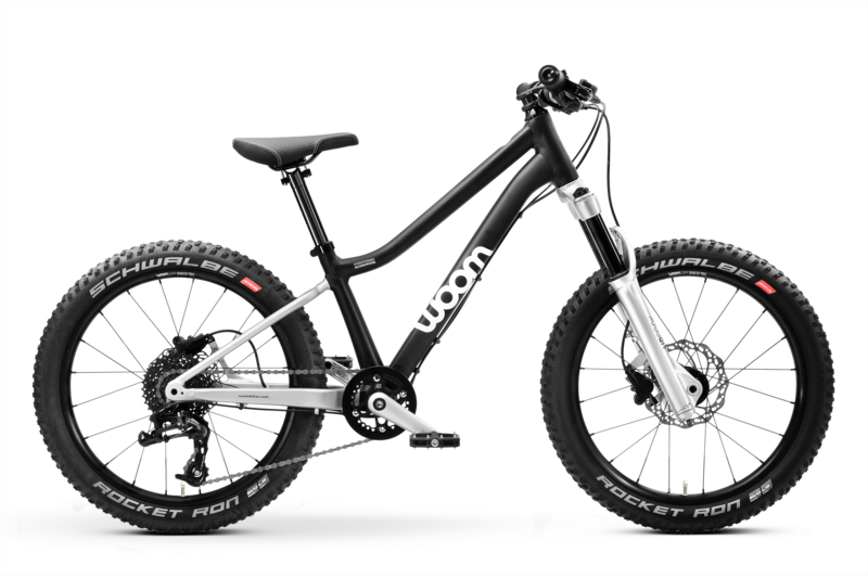Детский велосипед Woom off air 4 black 20”