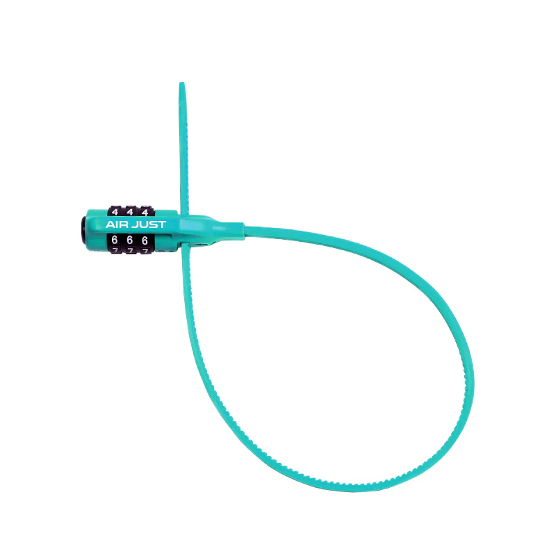 Велосипедный замок Ulac Air Just Z-tie Lock Combo Teal