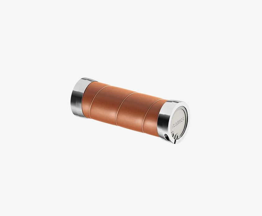 Грипсы Brooks Slender Leather Grips 100/100 Honey