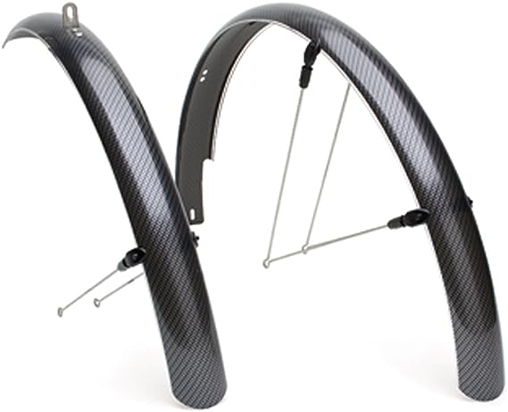Крылья для велосипеда Electra Townie Original Plastic Fender Set Carbon Fiber Print 26''