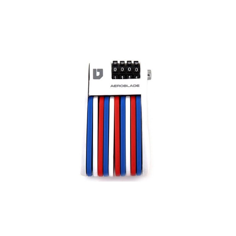 Велосипедный замок Ulac Aeroblade Mini Folding Lock White