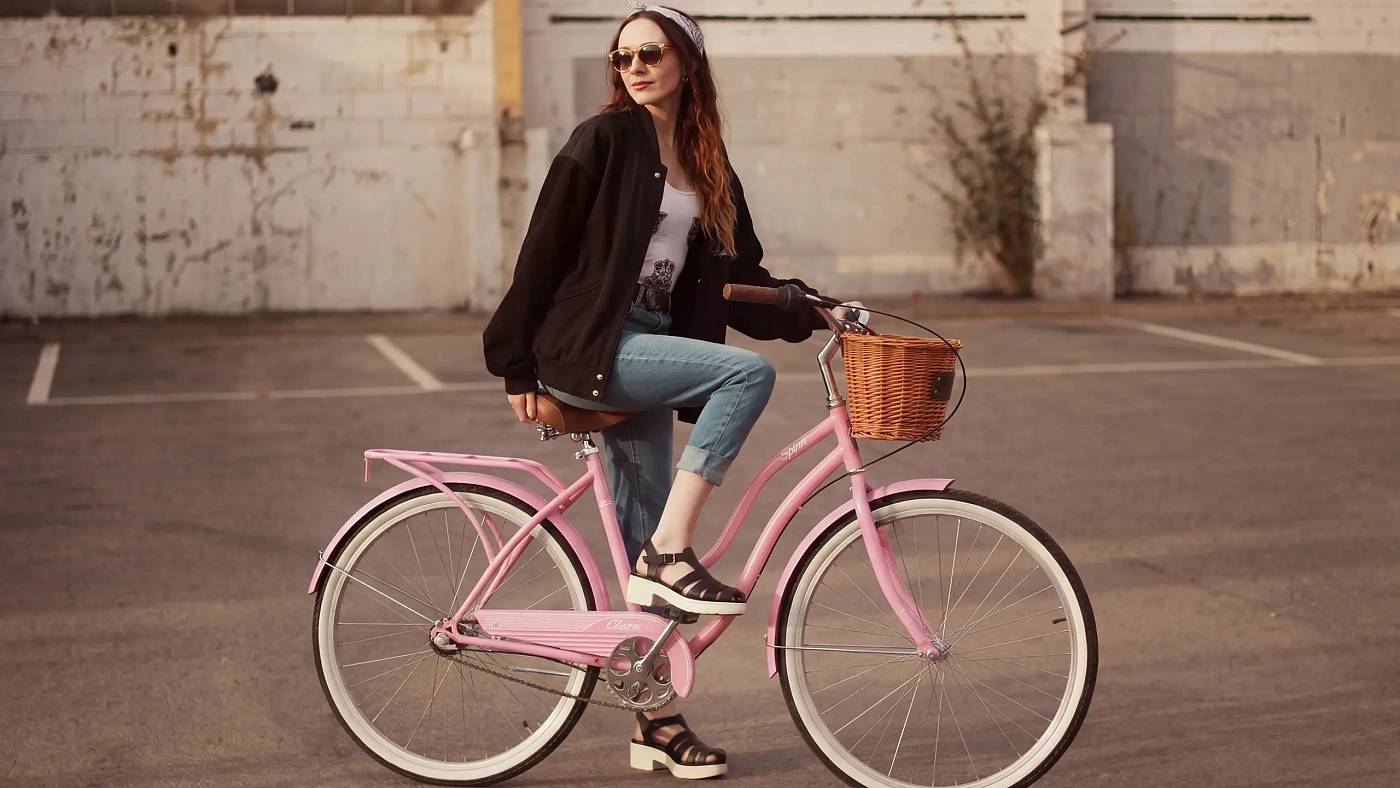Велосипед круизер Spinn Charm 1-speed Soft Pink