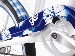 Электровелосипед Electra Cruiser GO! Step Thru Shibori