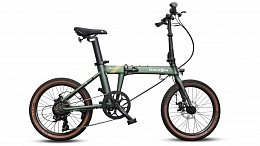 Складной электровелосипед Dahon E-Hemingway 20" Green