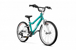 Детский велосипед Woom go 4 metallic turquoise/petrol 20”