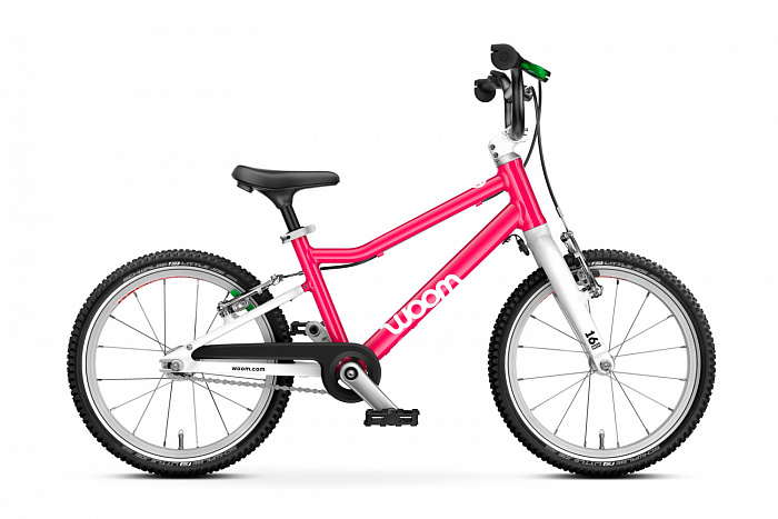 Детский велосипед Woom go 3 hot pink 16"