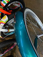 Велосипед Electra Cruiser 1 Step Thru Green Metallic (Garage Vintage)