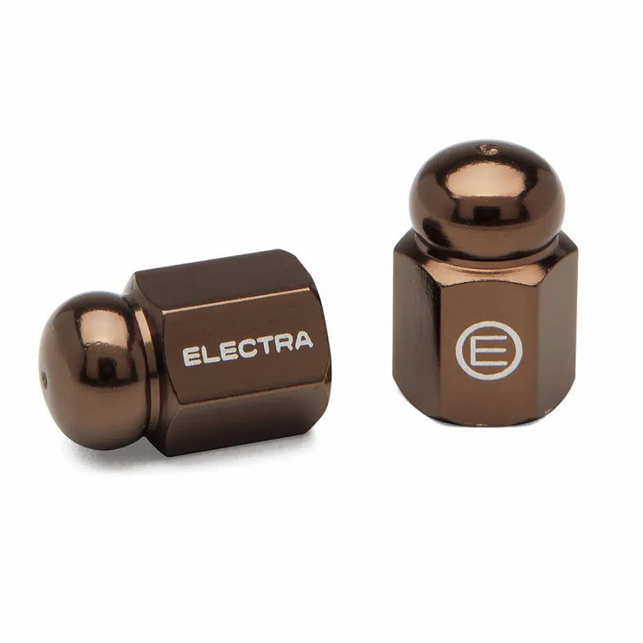 Колпачки на ниппель Electra Acorn Nut Valve Caps Brown
