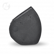 Сумка для велосипеда  The Ruffian Leather Saddle Bag Right Black