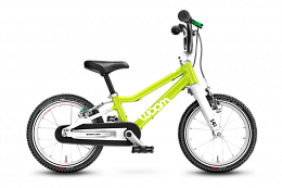 Детский велосипед Woom original 2 G lizard lime 14”