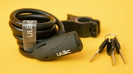Велосипедный замок Ulac Bauhaus Cable Lock Sky Blue
