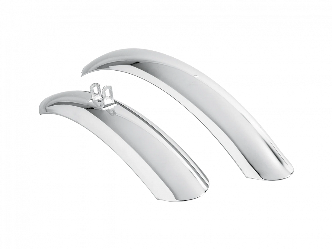 Крылья для велосипеда Electra Cruiser Steel Stubby Fender Set Men's Chrome 26"