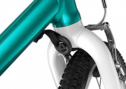 Детский велосипед Woom go 3 AUTOMAGIC metallic turquoise/petrol 16"