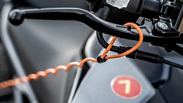 Велосипедный замок Ulac Air Alarm Disc Lock Orange