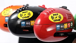 Велосипедный замок Ulac Air Alarm Disc Lock Orange