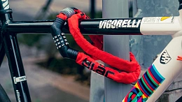Велосипедный замок Ulac Street Fighter Steel Chain Lock Combo Midnight Green