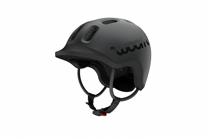 Детский шлем Woom READY Kids' Helmet charcoal metallic XS