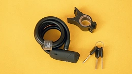 Велосипедный замок Ulac Bauhaus Cable Lock Black