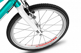 Детский велосипед Woom go 4 metallic turquoise/petrol 20”