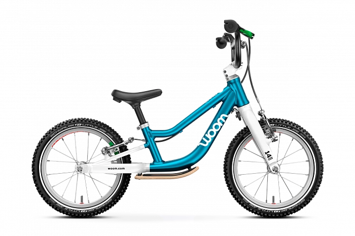 Беговел Woom go 1 PLUS metallic blue 14"