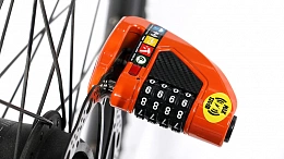 Велосипедный замок Ulac Air Alarm Combo Disc Lock Sky
