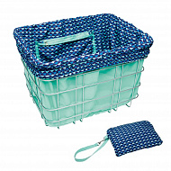 Вкладыш в корзину Electra Basket Liner Light Blue Multi Triangles
