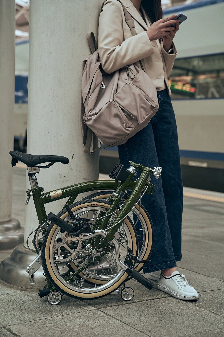 Складной велосипед Bike's Urban black gold