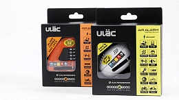 Велосипедный замок Ulac Air Alarm Disc Lock Orange