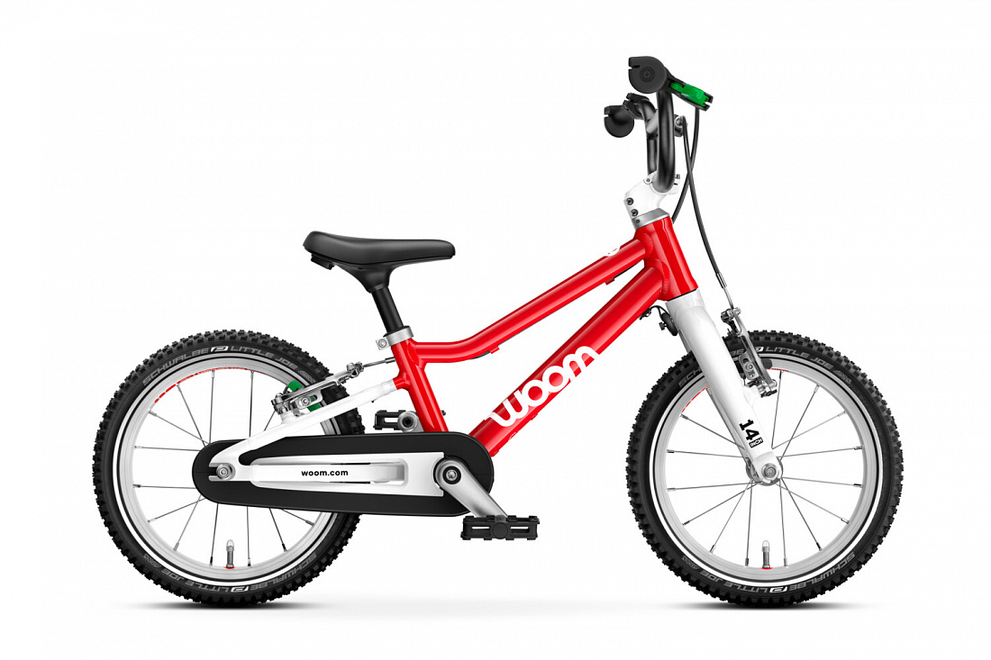 Детский велосипед Woom go 2 red 14”