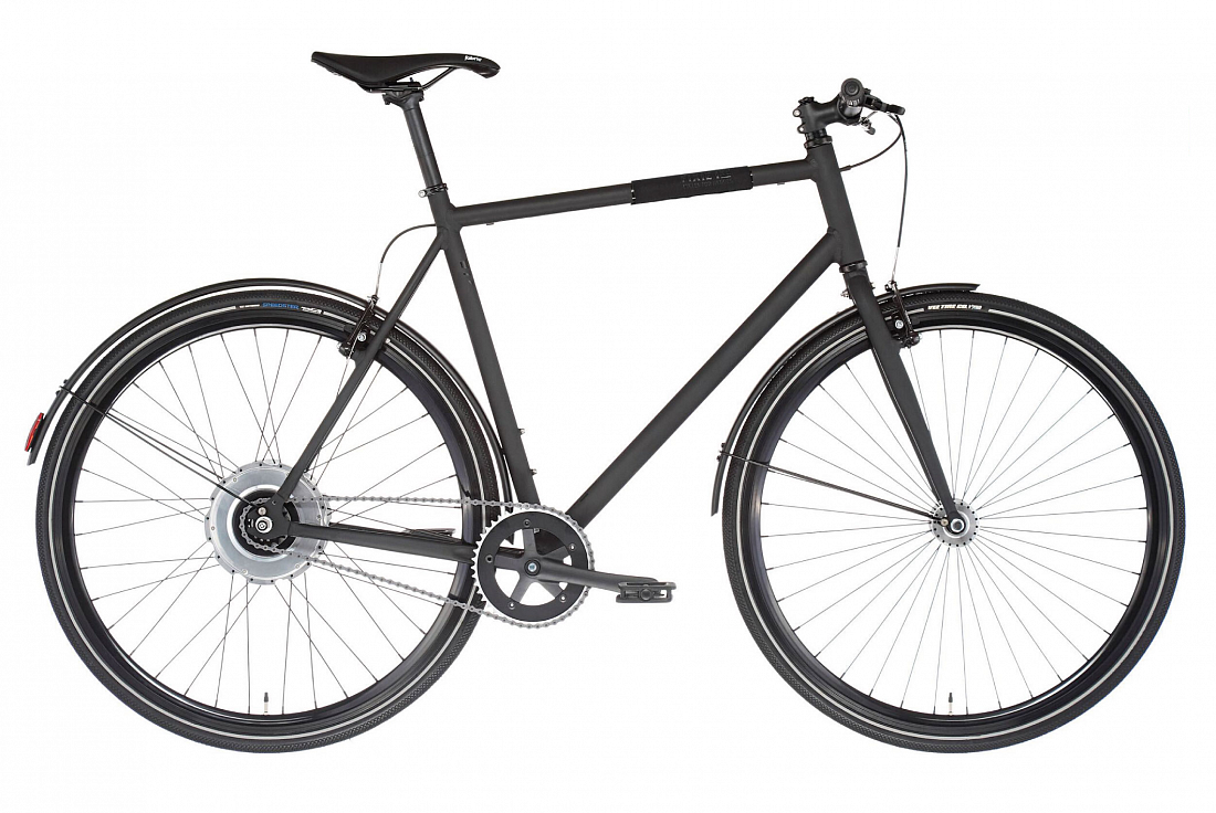 Электровелосипед FIXIE Inc. Backspin Zehus «All in One» Black 52 см