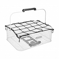 Корзина для велосипеда Electra Honeycomb Low Profile MIK Rear Basket White