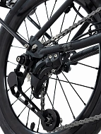 Складной велосипед BIKE'S SE Graphite black