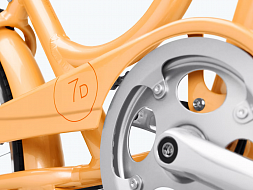 Велосипед Electra Townie Original 7D EQ Step Thru Marigold
