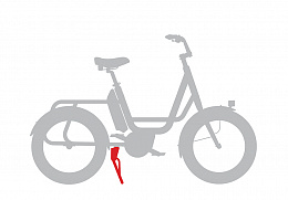 Подножка для велосипеда Benno RemiDemi Dual Kickstand Black