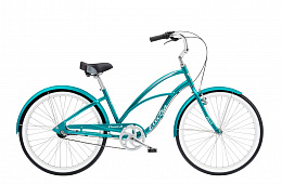 Велосипед Electra Cruiser Lux 3i Step Thru Green Metallic (Garage Vintage)