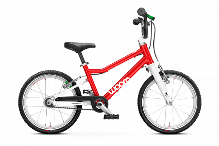 Детский велосипед Woom original 3 AUTOMAGIC G red 16"