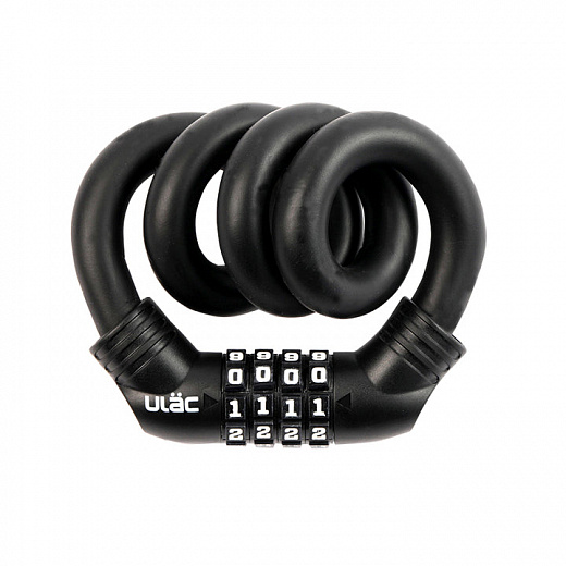 Велосипедный замок Ulac 1970 Memory Cable Lock Combo Black