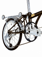 Складной велосипед Bike's Urban black gold