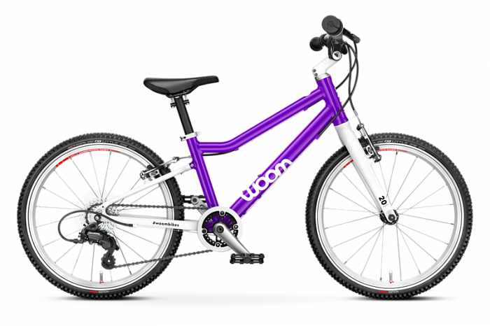 Детский велосипед Woom original 4 G purple haze 20”
