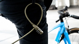 Велосипедный замок Ulac Air Just Z-tie Lock Combo Moss