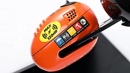 Велосипедный замок Ulac Air Alarm Disc Lock Orange