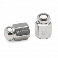 Колпачки на ниппель Electra Acorn Nut Valve Caps Silver