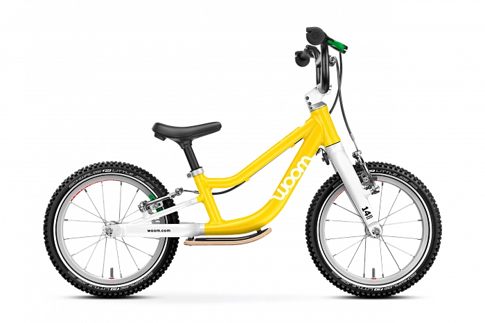 Беговел Woom go 1 PLUS vibrant yellow 14"