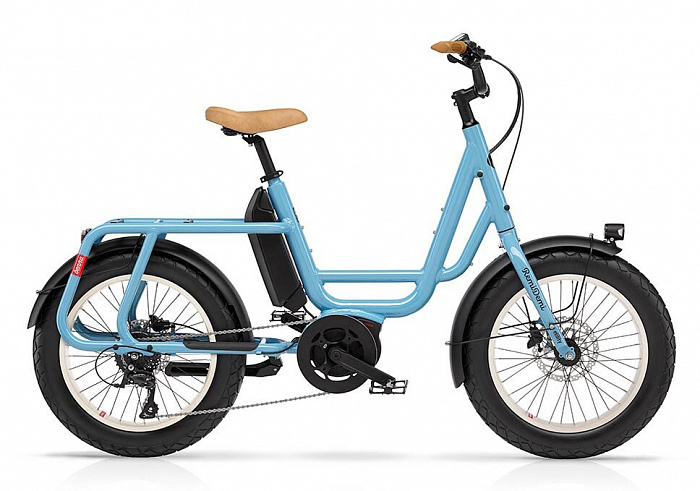 Электровелосипед Benno RemiDemi 9D Performance Easy On 500 Wh Dolphin Blue