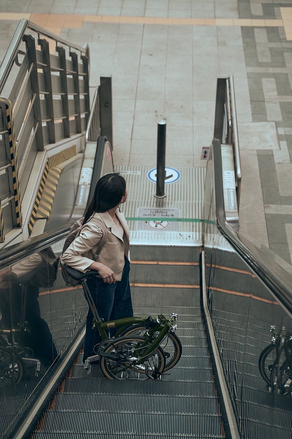 Складной велосипед Bike's Urban black gold