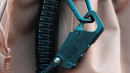 Велосипедный замок Ulac Valkyrie Carabiner Cable Lock White