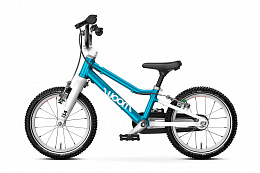 Детский велосипед Woom go 2 metallic blue 14”
