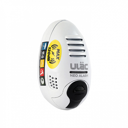Велосипедный замок Ulac Air Alarm Disc Lock White
